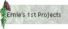 Ernie's 1st Projects