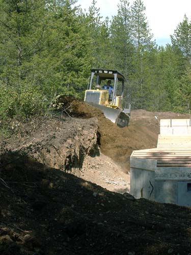 0031 - view 2 of greg backfilling back of house