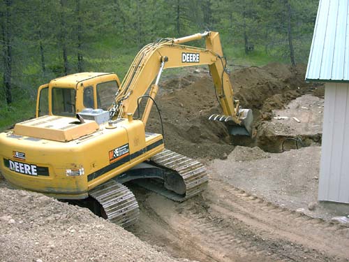 0042 - water line to the shop