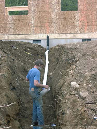 0044 - Sewer line to the house