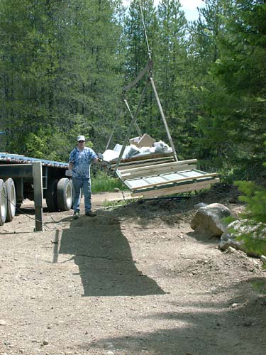 0103 - delivery of roof metal