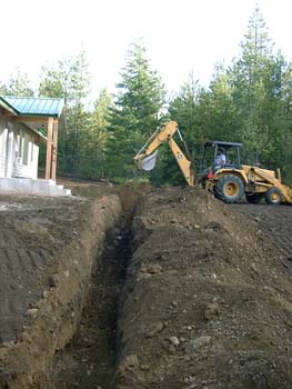 0179 - Trenching to power connection