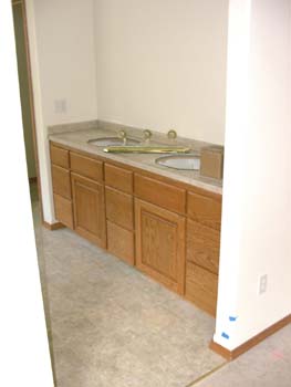0217 - Master bath cabinets