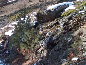 0308 - More icicles in the rocks